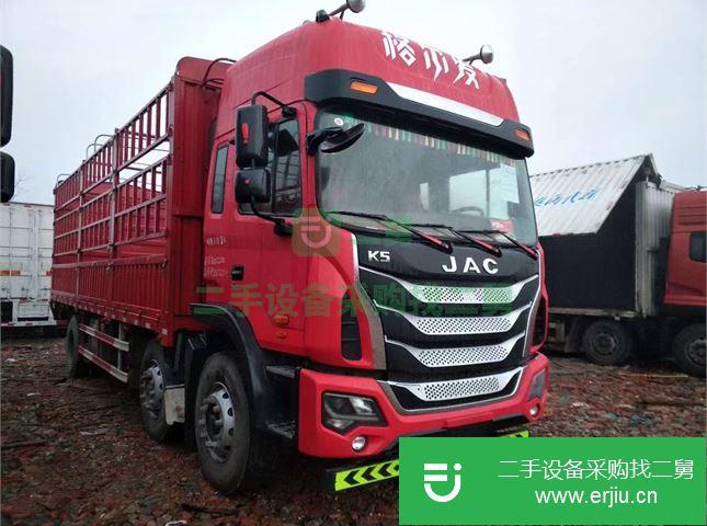江西二手江淮格爾發(fā)240馬力高欄貨車