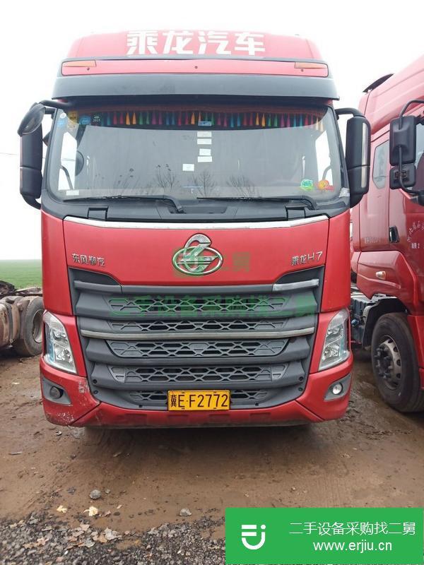河北出售二手乘龍牽引車，430馬力國五