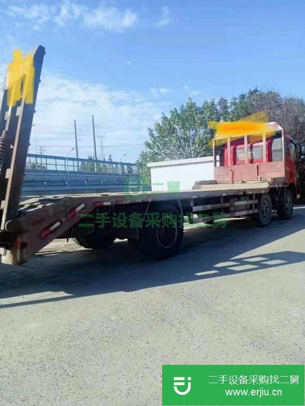 四川出售二手平板運輸車220馬力車況精品