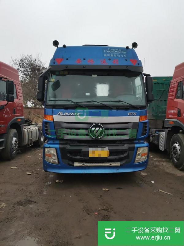 山東出售二手歐曼牽引車，400馬力國五雙驅(qū)，原車原版，輪胎九成