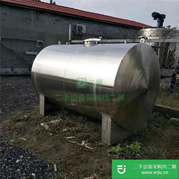 山東出售二手不銹鋼儲罐