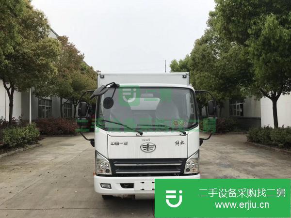 遼寧出售二手9類危廢廂式運輸車