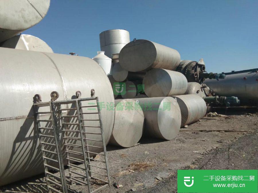 山東出售二手立式不銹鋼儲罐