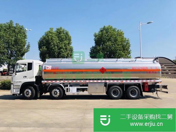山東出售二手前四后八20噸油罐車沃爾沃350馬力