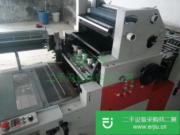 山東出售二手六開單色膠印機