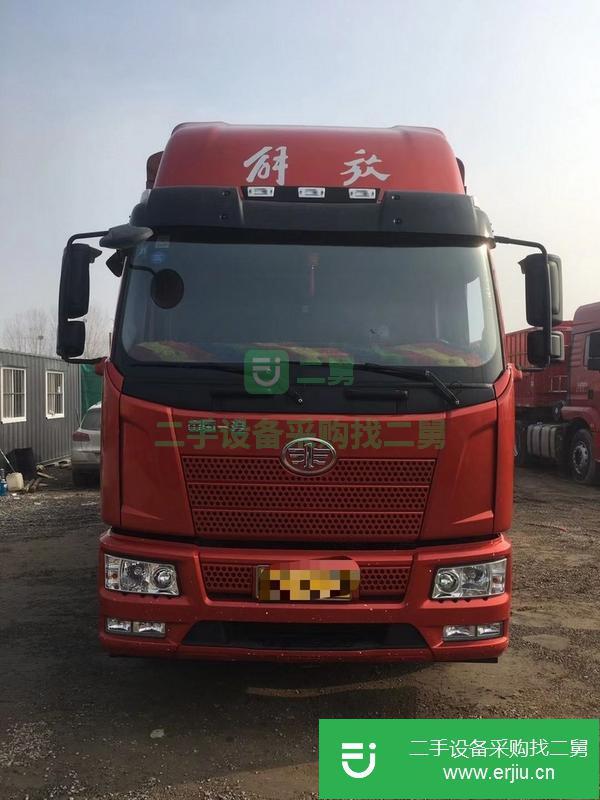 河北出售大保險6.8米解放貨車，6缸220馬力車況精品