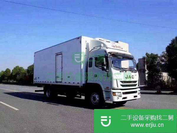 湖北出售二手江淮帥鈴國六220馬力冷藏車