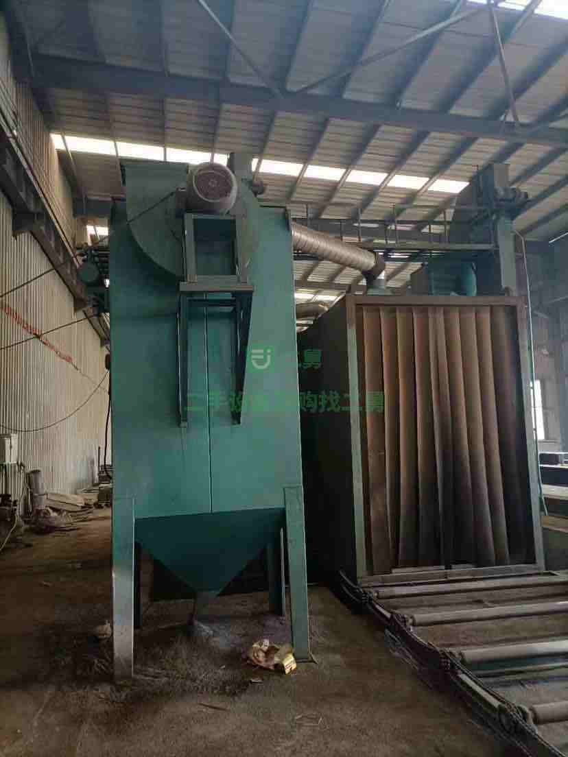 河北出售二手19年的2m??3m通過式拋丸機