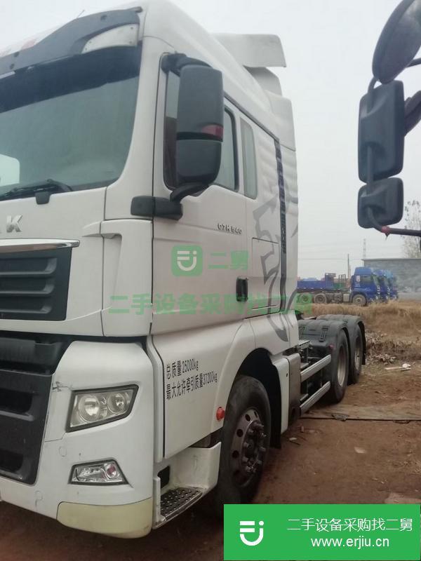 廣東出售國四雙驅汕德卡牽引車540馬力！車況精品