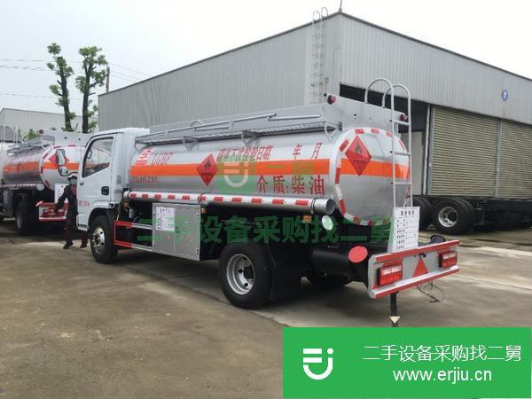 陜西出售二手東風多利卡上好戶5噸油罐車