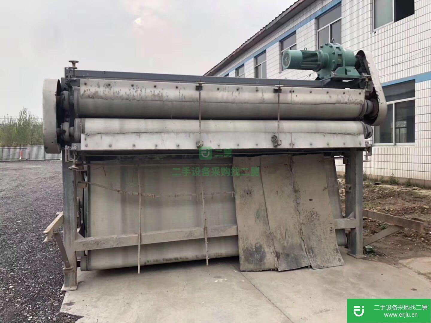 山東出售二手坤源帶式壓濾機(jī)
