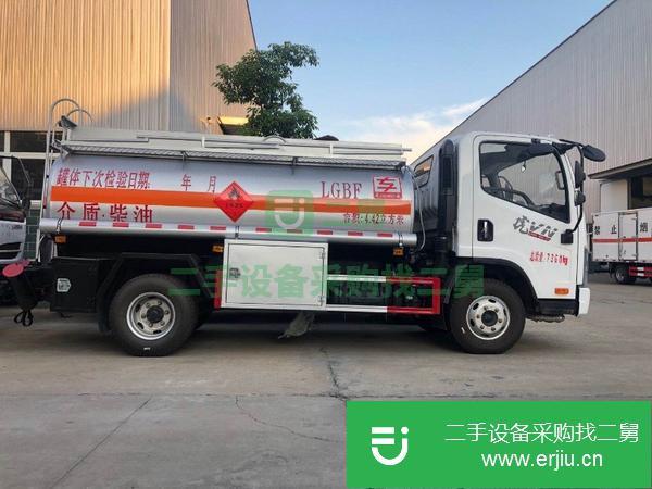 山東出售二手5噸解放包上戶可分期油罐車