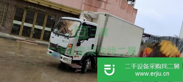 湖北出售二手重汽王牌115馬力國五冷藏車