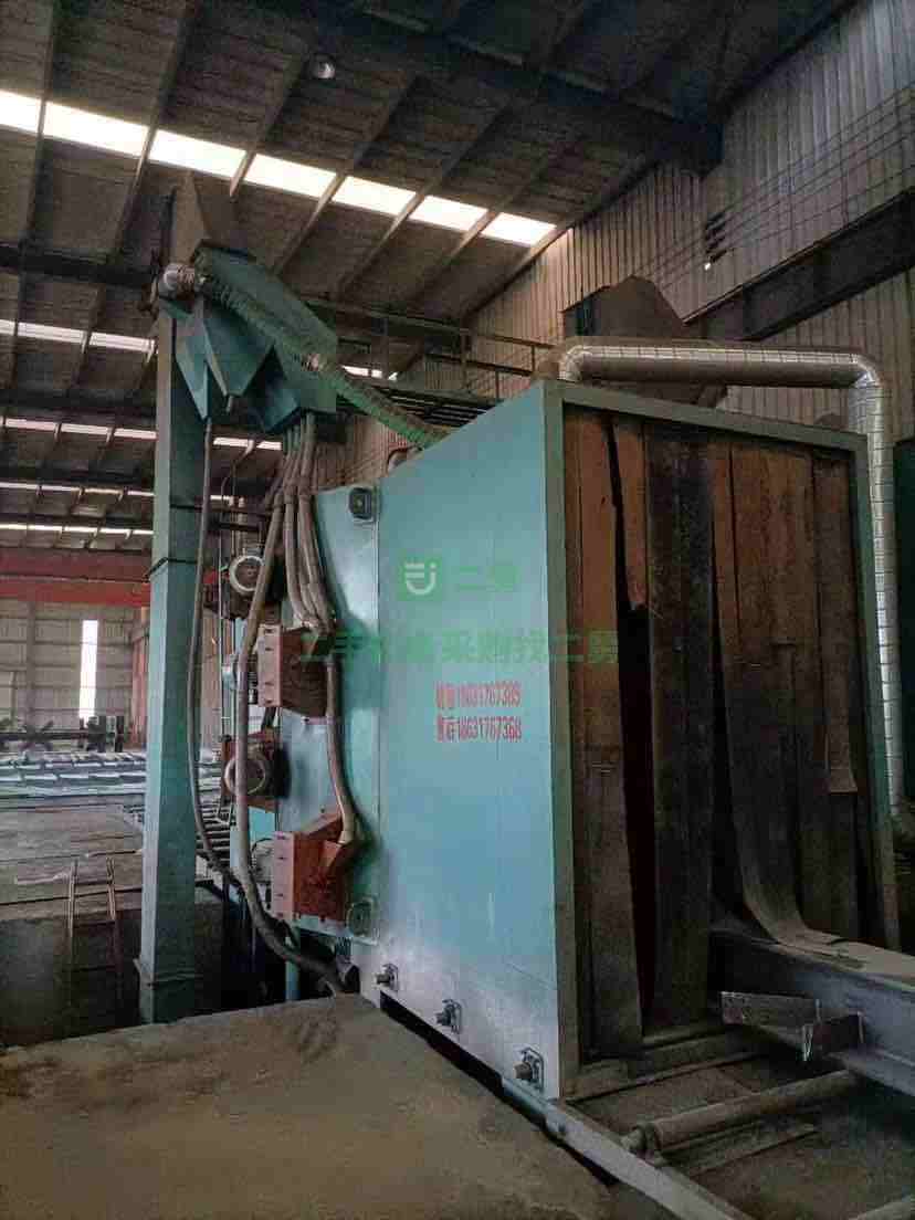 河北出售二手19年的2m??3m通過式拋丸機
