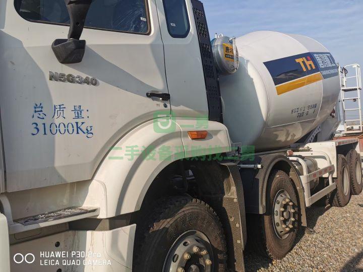出售重汽豪瀚340馬力唐宏大12方輕量化攪拌車