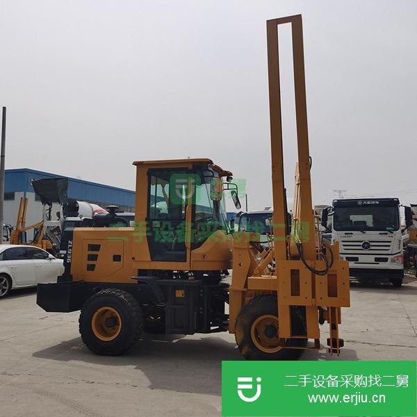 山東出售二手液壓護(hù)欄打樁機(jī)