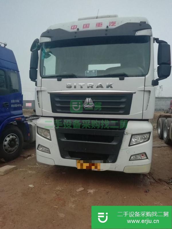 廣東出售國四雙驅汕德卡牽引車540馬力！車況精品