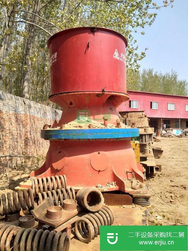 山西出售二手大宏立PYY200液壓圓錐破碎機