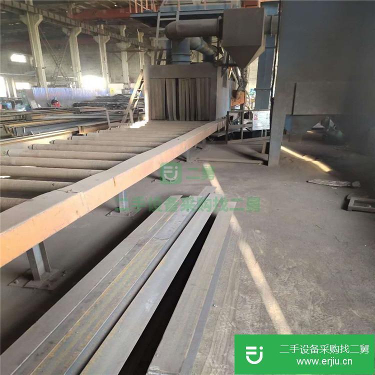 河北出售二手3米寬通過式拋丸機