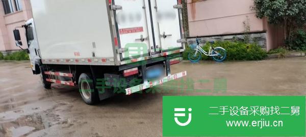 湖北出售二手重汽王牌115馬力國五冷藏車