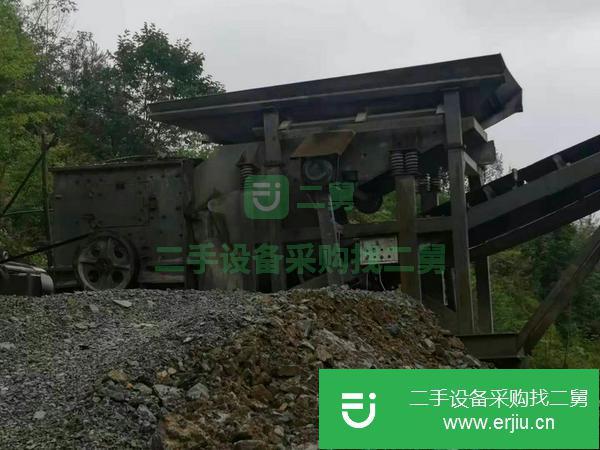 廣西出售二手1214移動破碎機
