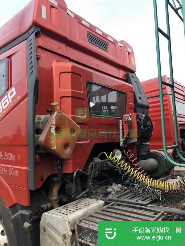 河北出售二手解放牽引車，350馬力國五雙驅