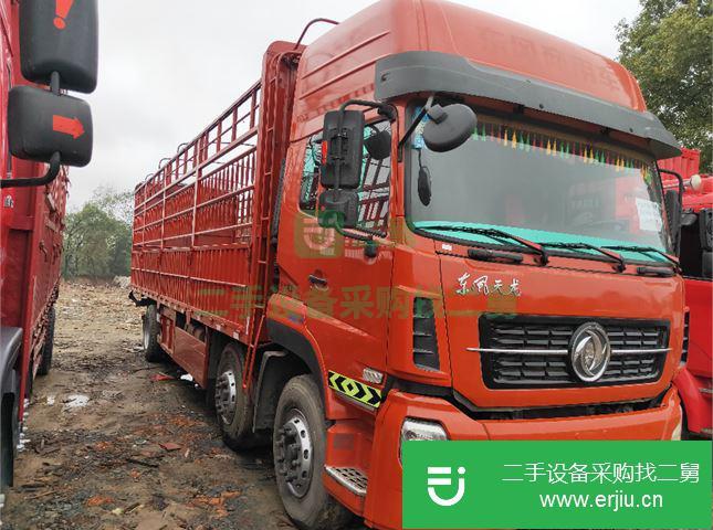 江蘇出售東風天龍220馬力9.6米高欄貨車