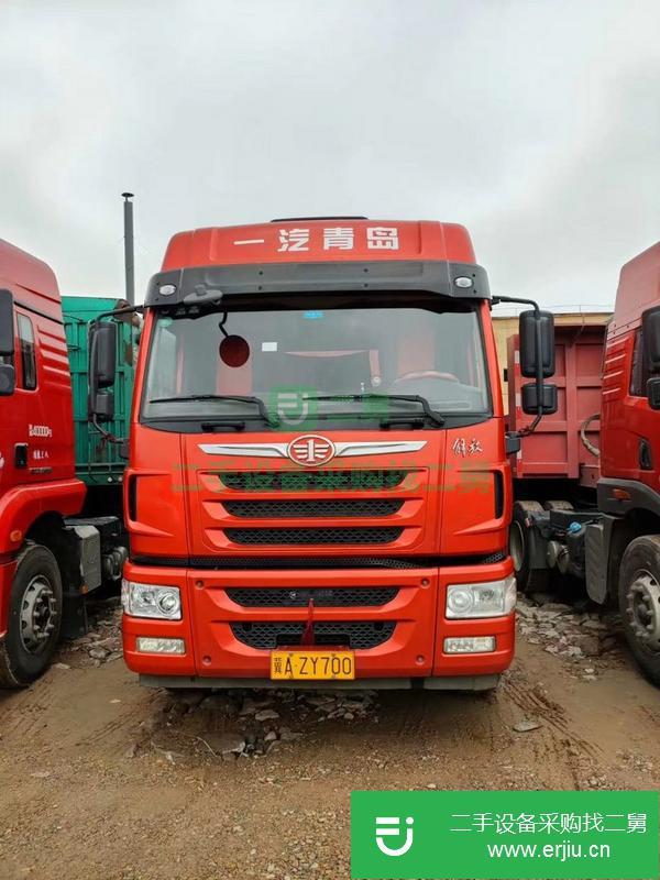 河北出售解放牽引車，400馬力，精品車況，輪胎九成