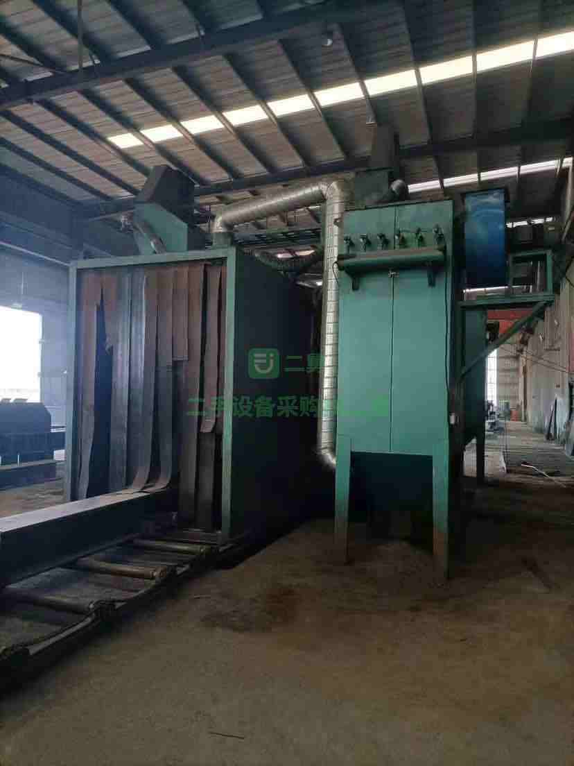 河北出售二手19年的2m??3m通過式拋丸機