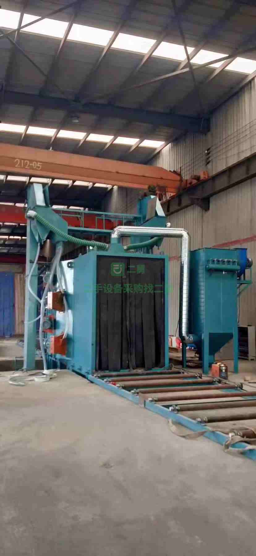 河北出售二手19年的2m??3m通過式拋丸機