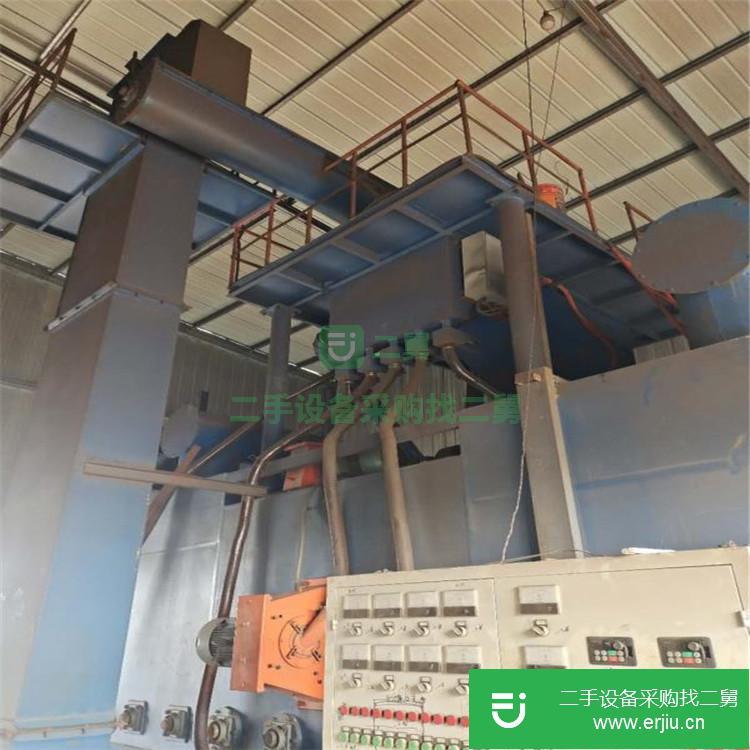 河北出售二手3米寬通過式拋丸機