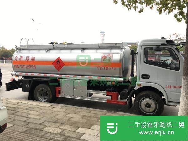 山東出售二手8噸油罐車玉柴發(fā)動機法士特8檔變速箱