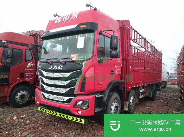 江西二手江淮格爾發(fā)240馬力高欄貨車