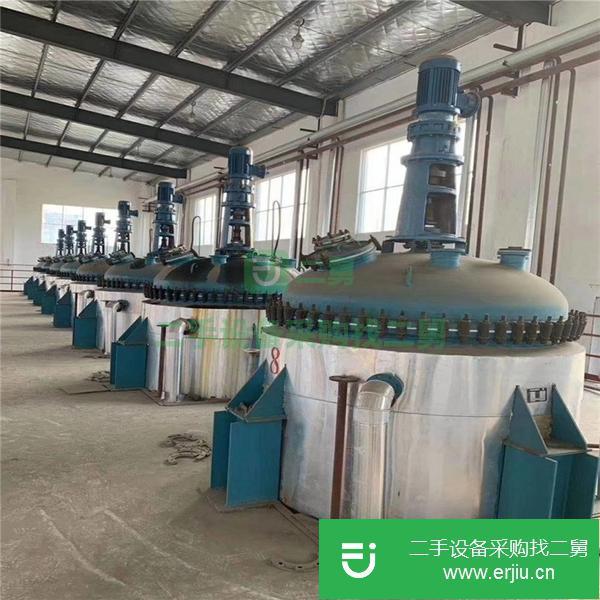 江蘇出售二手電加熱內盤管反應釜