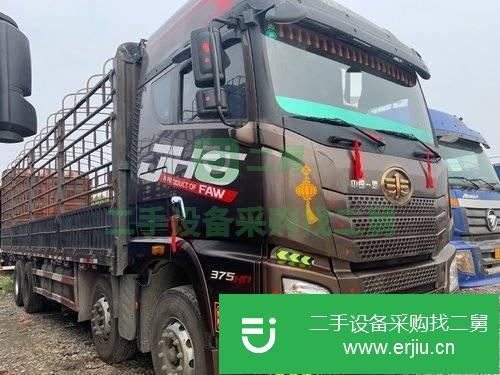 江西出售二手青島解放375馬力貨車