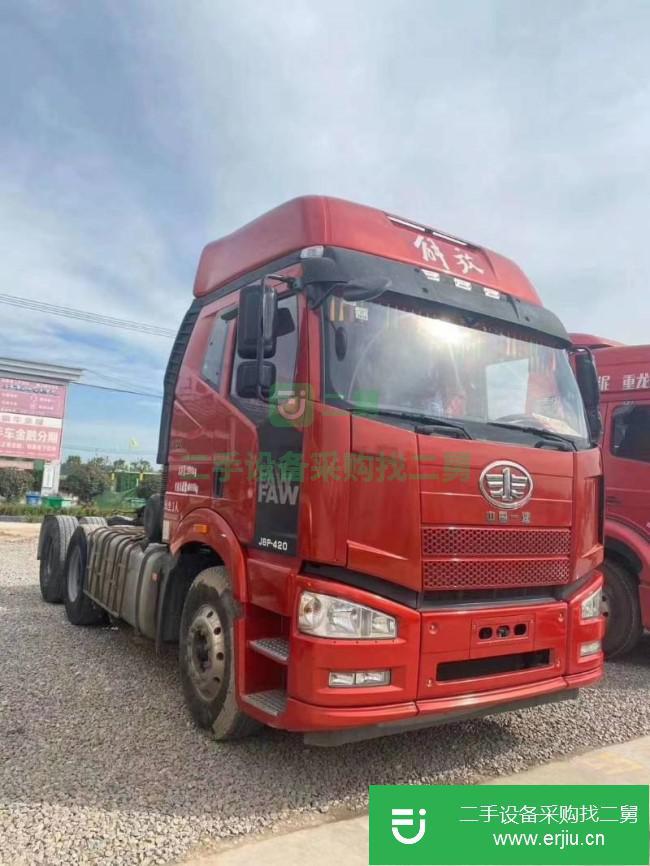 山東出售二手一汽解放牽引車