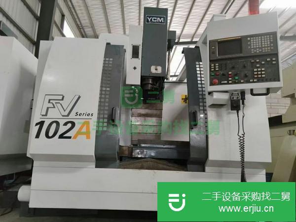 浙江出售二手臺灣王永進FV-102A數(shù)控車床