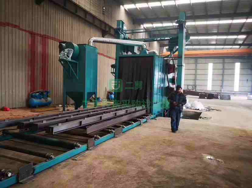 河北出售二手19年的2m??3m通過式拋丸機