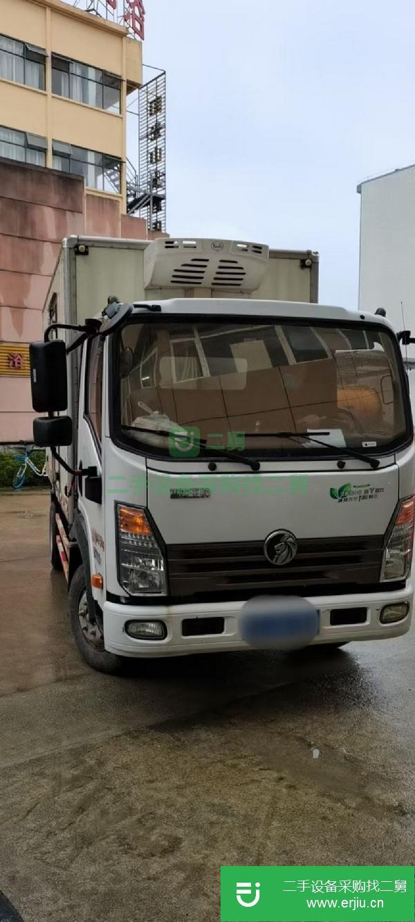 湖北出售二手重汽王牌115馬力國五冷藏車