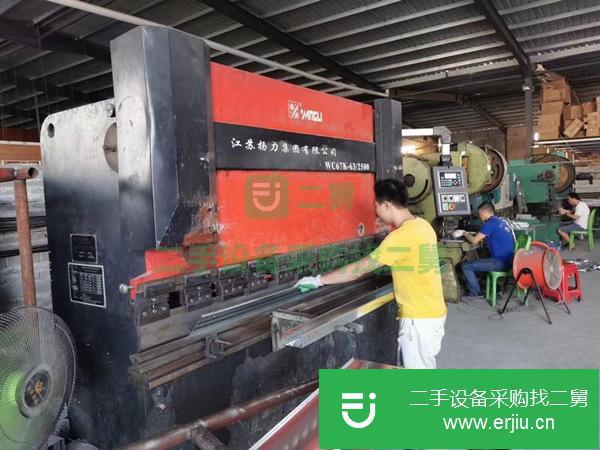 廣東出售二手揚力63噸/2.5米液壓折彎機