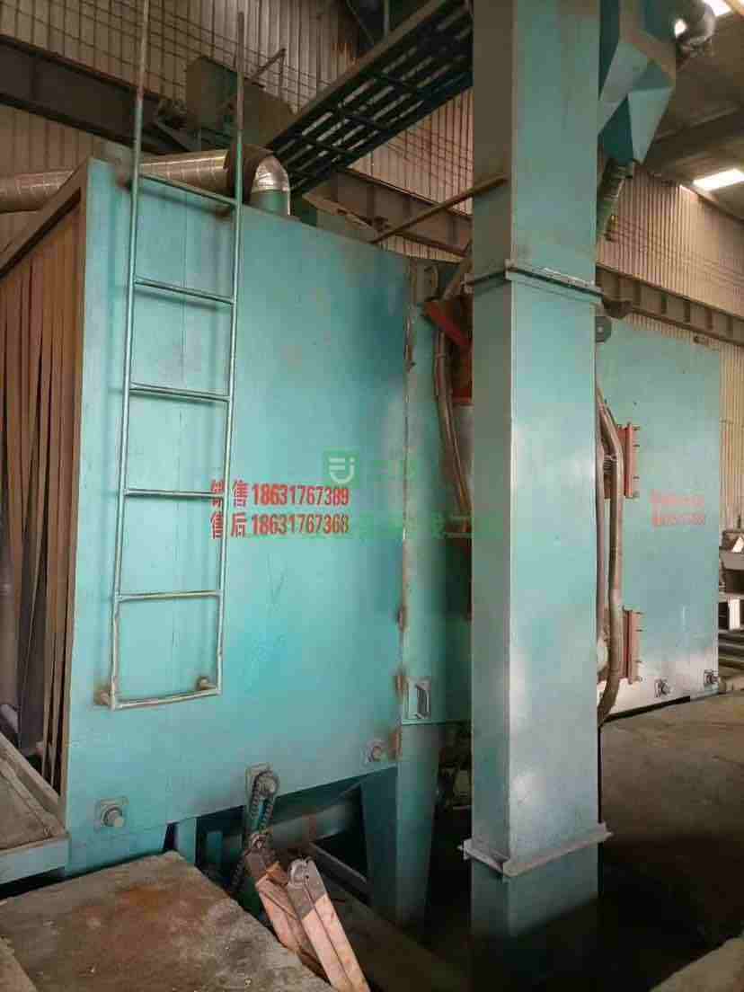 河北出售二手19年的2m??3m通過式拋丸機