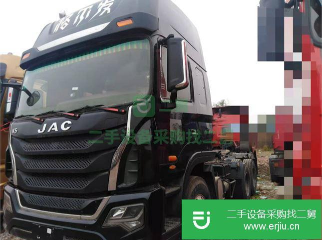 湖南出售二手江淮K5國五440馬力牽引車