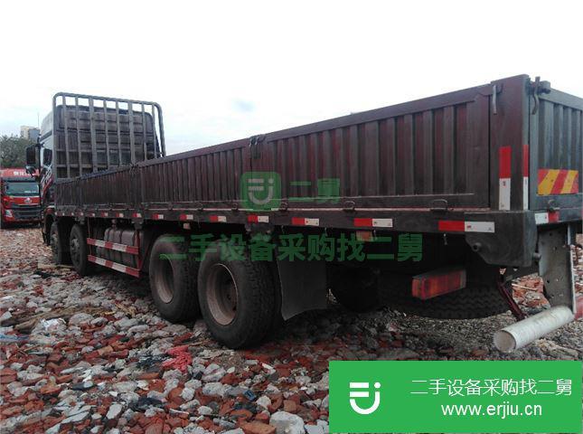 江西出售二手青島解放JH6420馬力平板載貨車