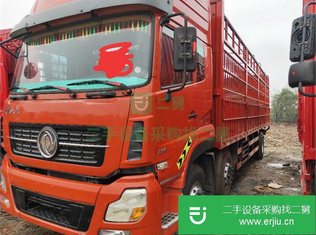 江蘇出售東風天龍220馬力9.6米高欄貨車