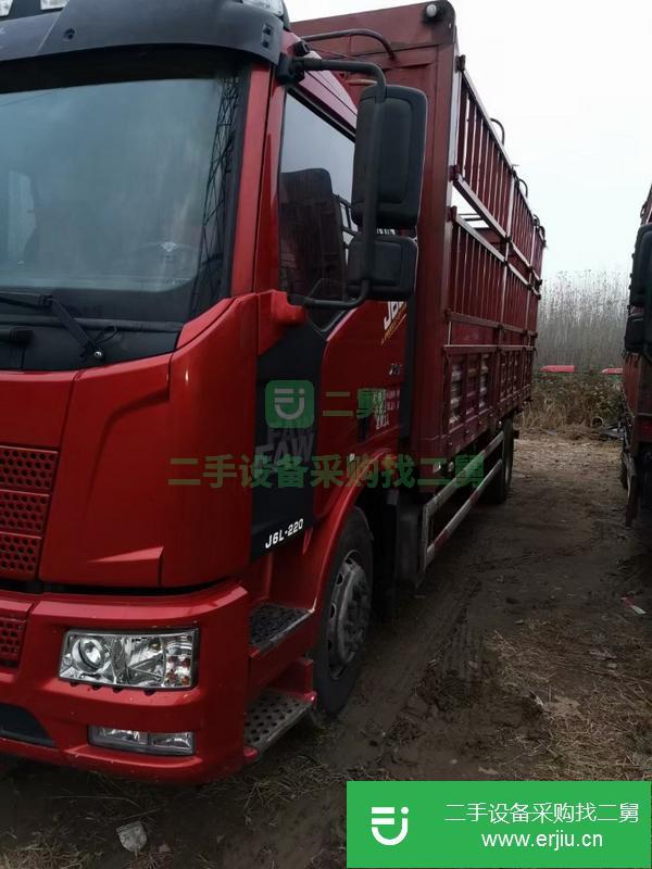 河北出售解放高欄貨車,六缸八速220馬力