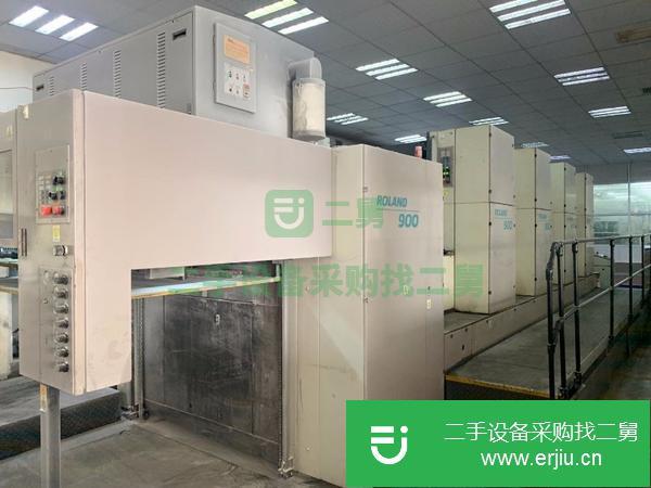福建出售二手2000年羅蘭900-4色高配印刷機