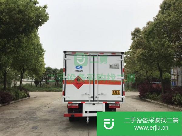 遼寧出售二手9類危廢廂式運輸車