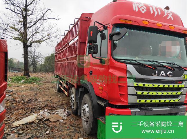 江蘇出售二手江淮格爾發K系列240馬力7.8米高欄貨車