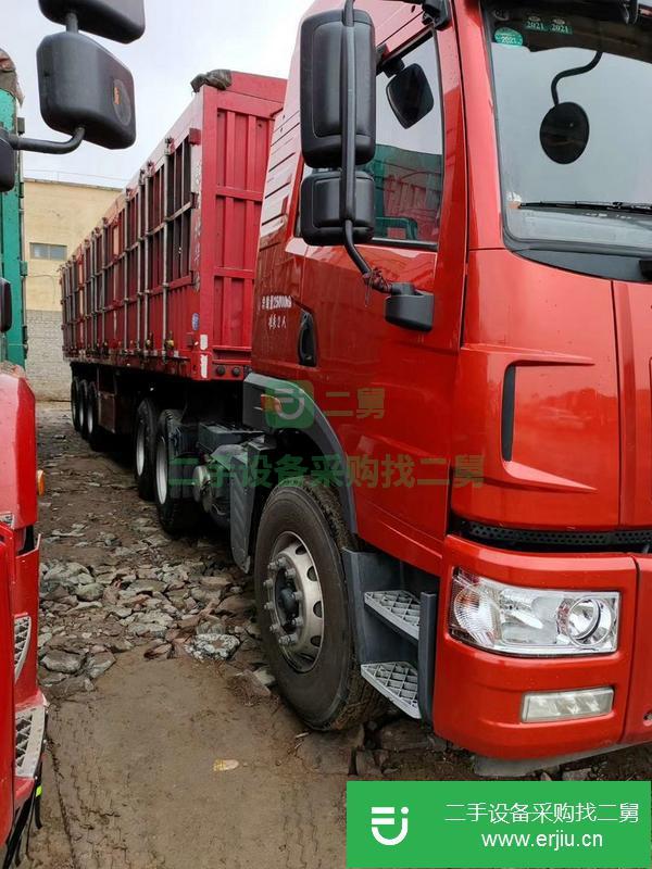 河北出售解放牽引車，400馬力，精品車況，輪胎九成