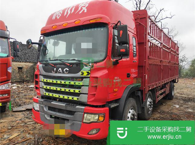 江蘇出售二手江淮格爾發K系列240馬力7.8米高欄貨車